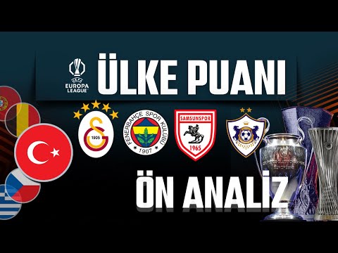 Galibiyet Üst Tur Getirir! | Avrupa'da En Önemli Hafta! | Ülke Puanı Ön Analizi #5