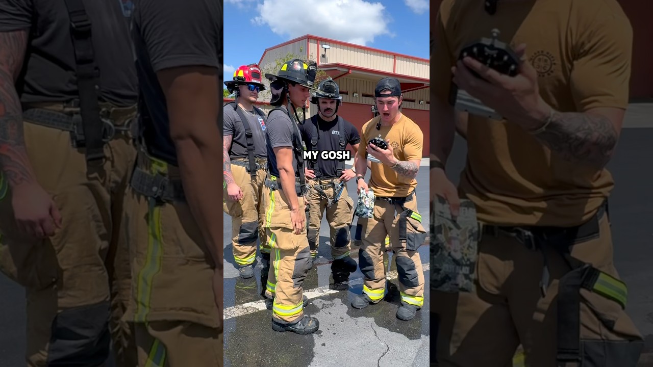 Firefighter Grip Strength Challenge 💪
