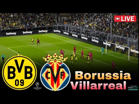 Dortmund vs Villarreal LIVE | Champions League 2025/26 ⚽