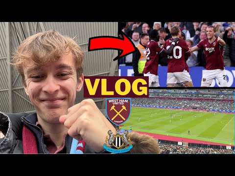 *HAMMERS BREAK HOME CURSE TO BEAT TOON!* West Ham 3-1 Newcastle Matchday Vlog