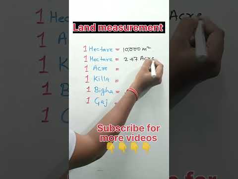Land measurement units👍😃check comment ➡️➡️#shorts #youtubeshorts #mathstricks #maths #education