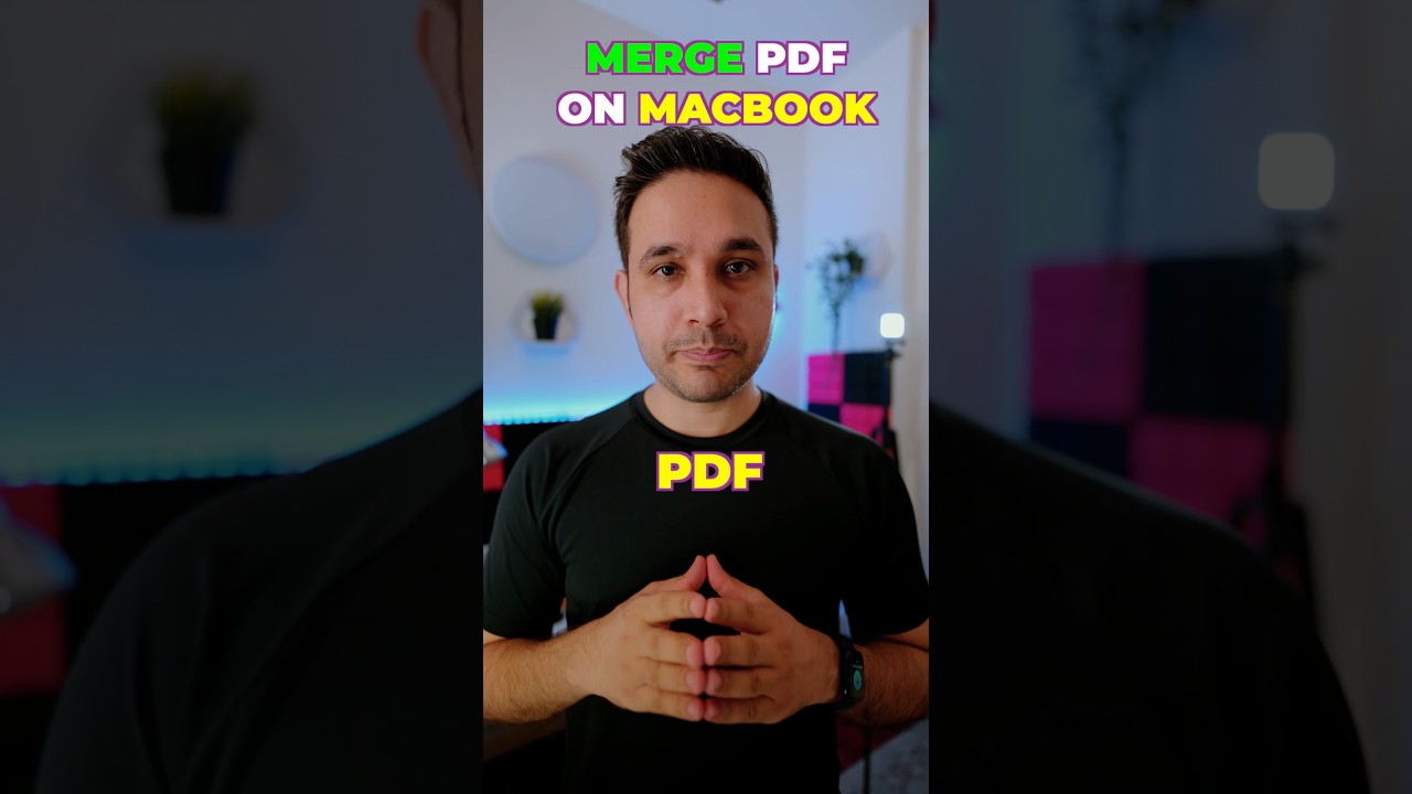 Free Offline PDF Merging on MacBook π