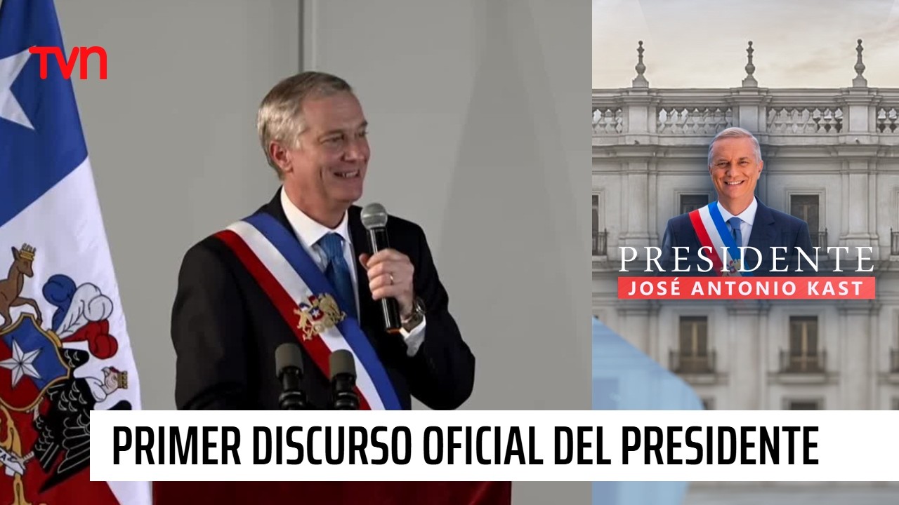 Primer discurso oficial de Presidente José Antonio Kast 🇨🇱