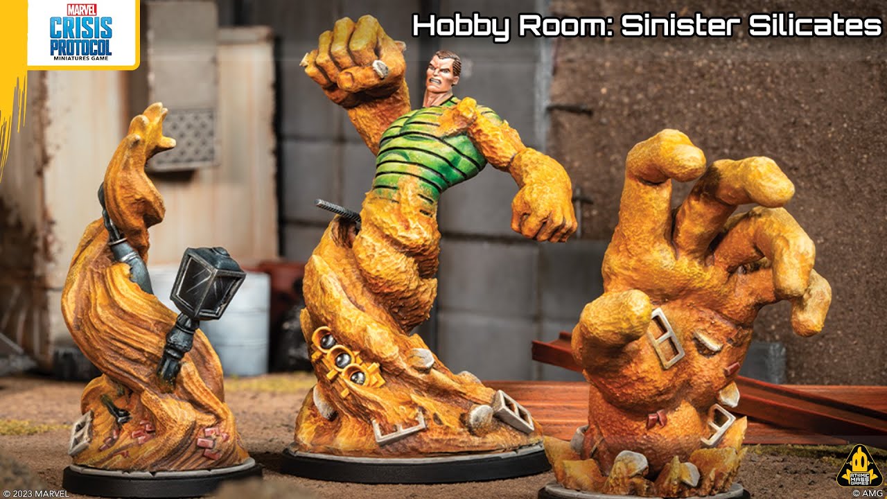 Atomic Mass Games: Painting Sinister Silicates 🦾