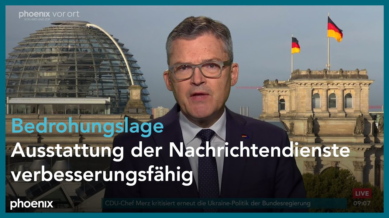 Phoenix Tagesgespräch mit Roderich Kiesewetter am 14.10.24