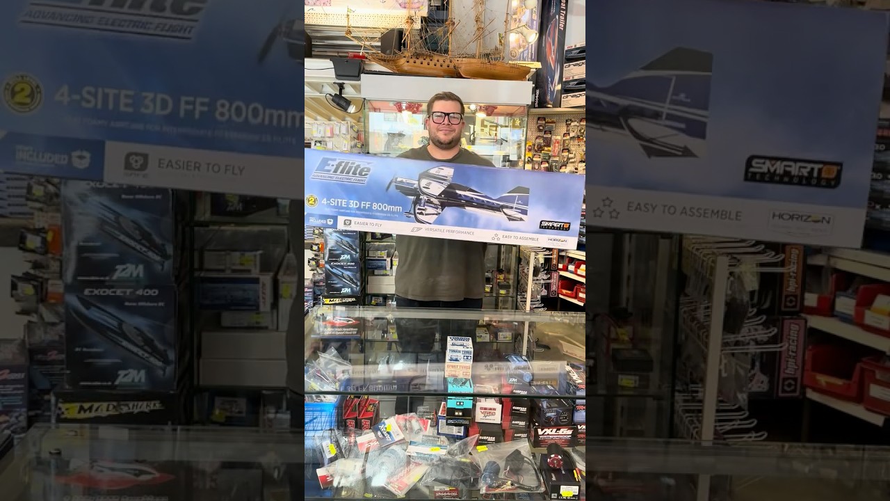 Unboxing du E-flite 4-Site 3D 800mm : Le Top des Avions RC Indoor ✈️