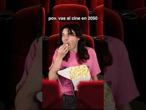 Así será ir al cine en el 2025 #comedia