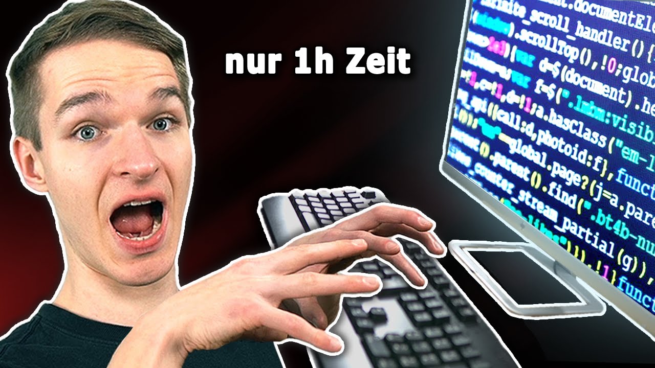 Wie viele Spiele kannst du in nur 1 Stunde programmieren? 🚀