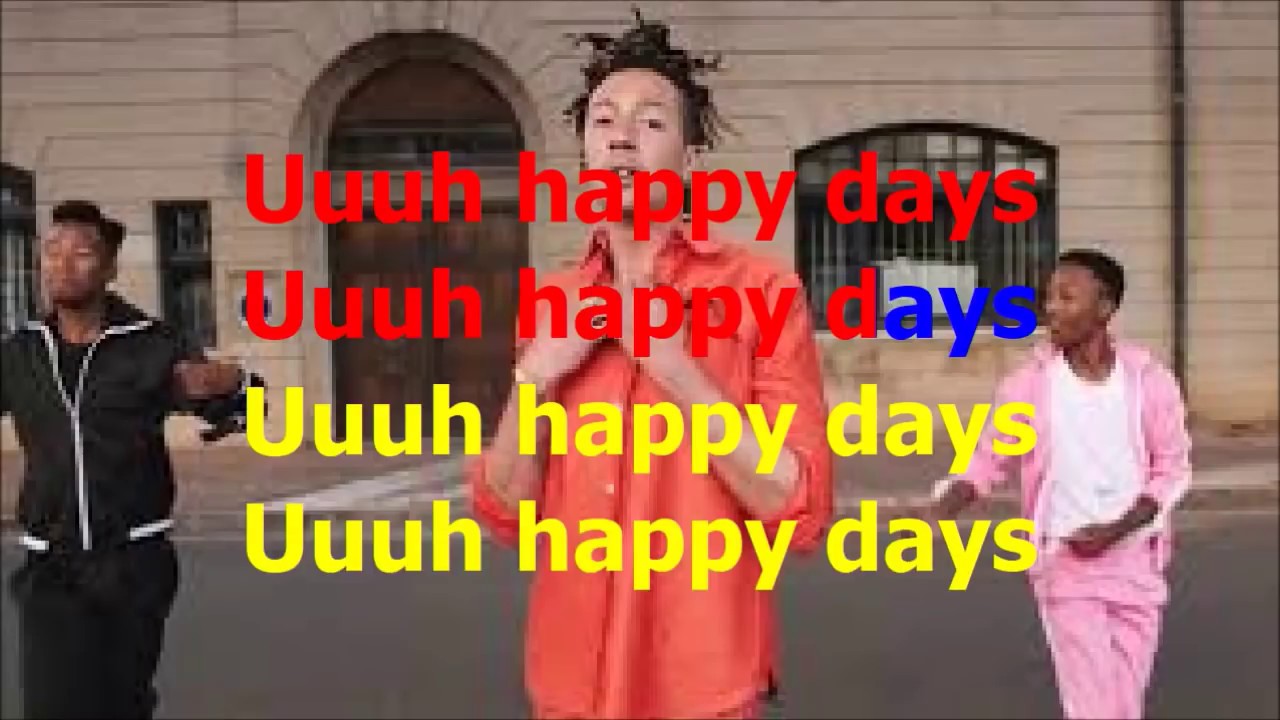 Happy Days - Ghali Karaoke with Lyrics 🎶