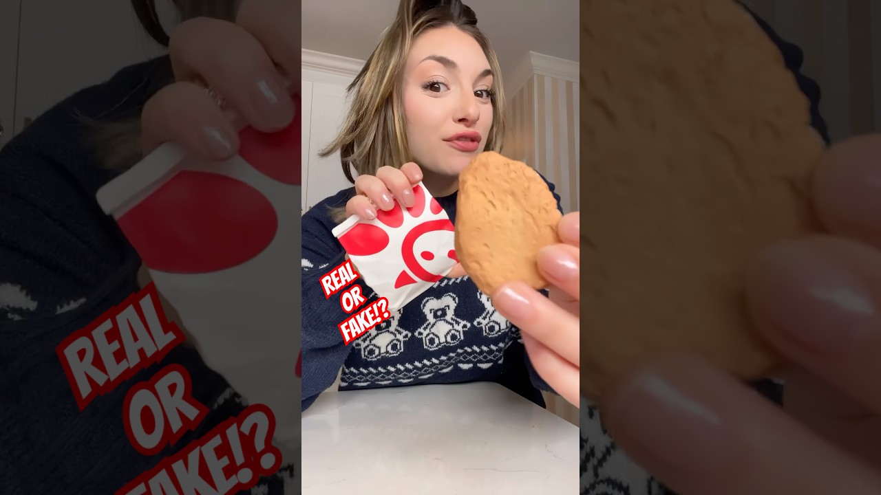 Real or fake fast food challenge!! #comedy #candy