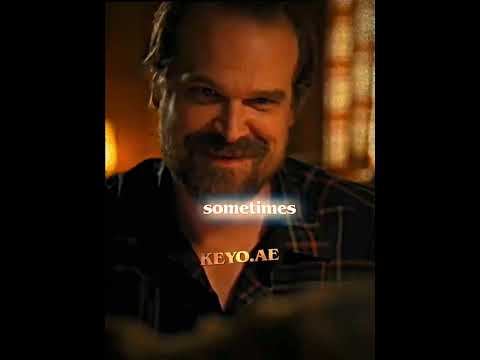 Itβs like el is his daughter #strangerthings #eleven #hopper #shorts