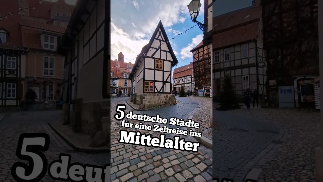 Mittelalterliche Fachwerkstädte in Deutschland 🏰