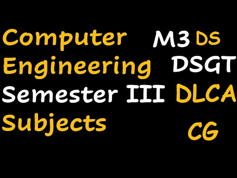Computer Engineering Semester 3 Subjects By ESE Academy #Shorts
