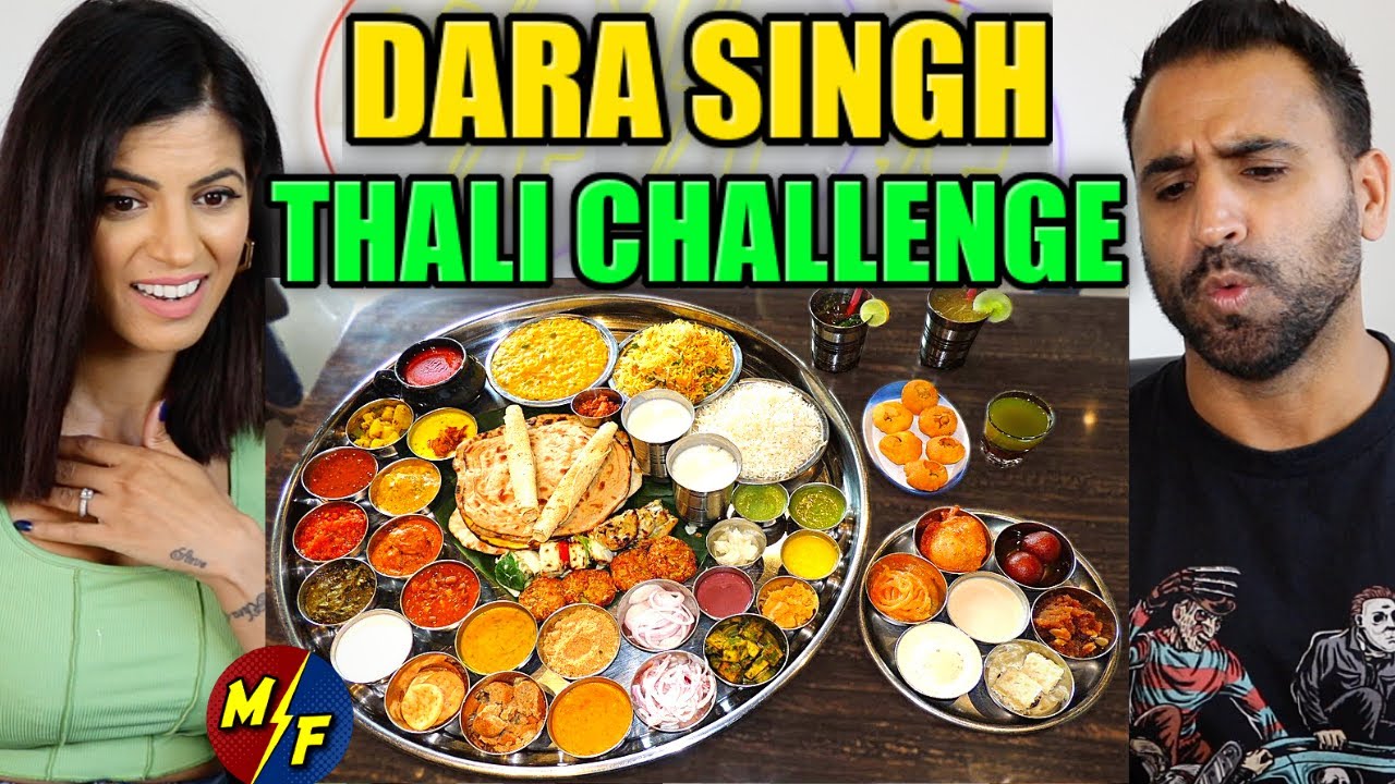 Vegetarian Dara Singh Thali Challenge at Mini Punjab 🍽️