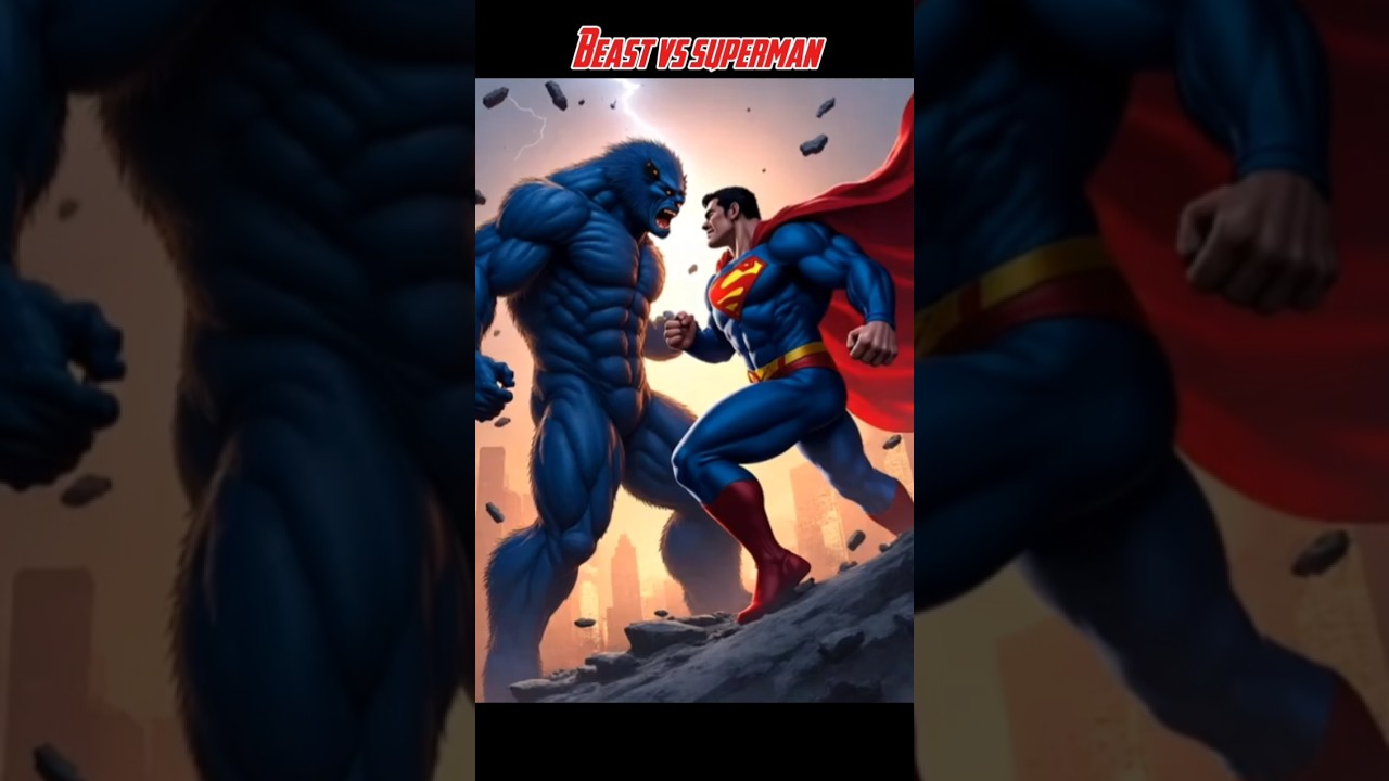 Nova & Beast Face Off Against Aquaman & Superman 🌊🦸‍♂️