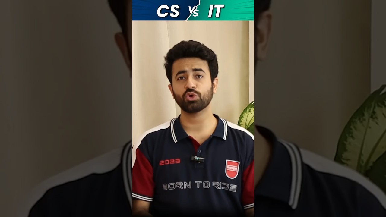 CS vs IT Explained: Which Path Is Right for You? 💻