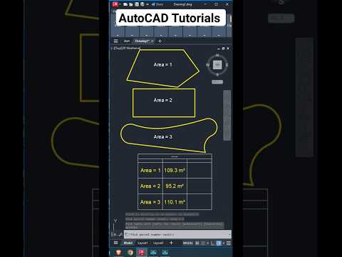 CAD Lisp Tutorial: Add Parcel Number & Area to Table in Seconds