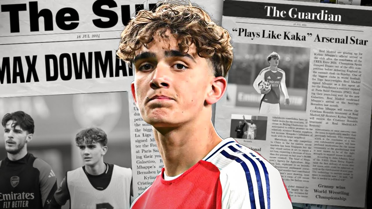 Max Dowman: Arsenal’s 15-Year-Old Wonderkid ⚽