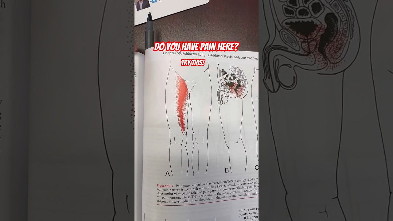 Great stretch for inner thigh pain!