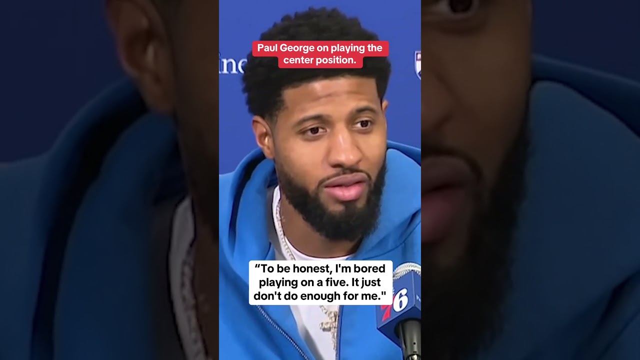 Paul George Discusses Playing Center 😳