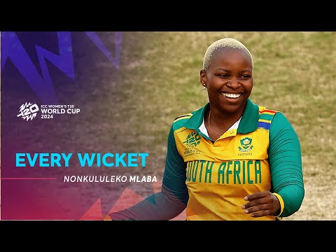Every Nonkululeko Mlaba wicket | WT20WC 2024
