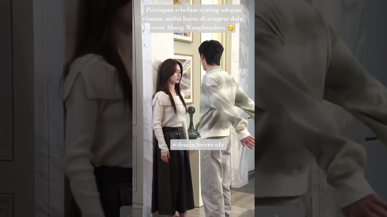 Prepping for a Relaxed Kiss Scene 🎬