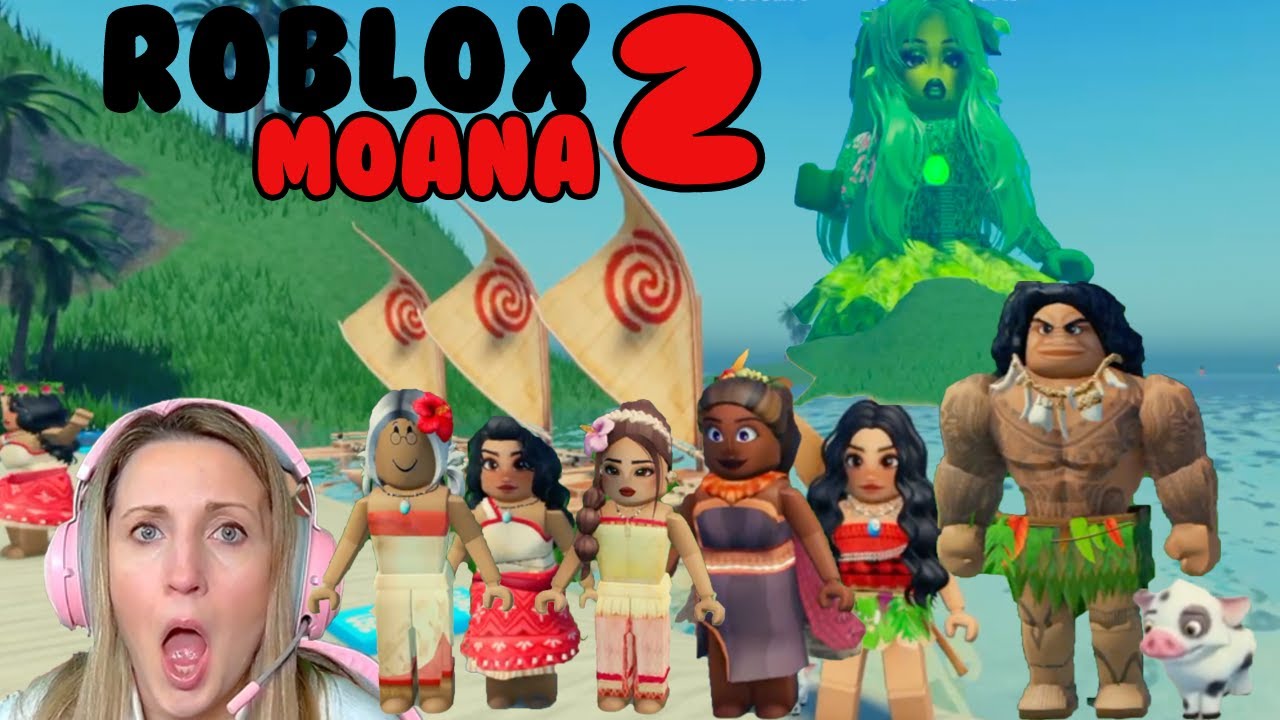 Moana 2 Roblox Games with Maui & Friends 🌊