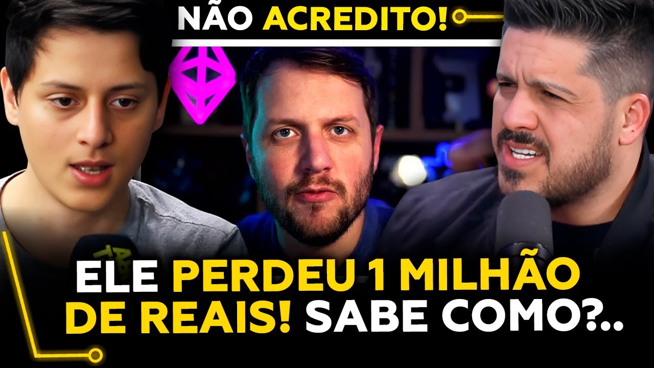 Augusto Backes Perde 1 Milhão em Cripto 💸