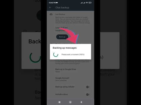 whatsapp deleted chat backup || whatsapp me delete kiye gaye messages wapis kaise laye #shorts