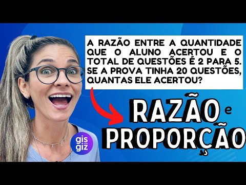 RAZÃO E PROPORÇÃO \Prof. Gis/ #01