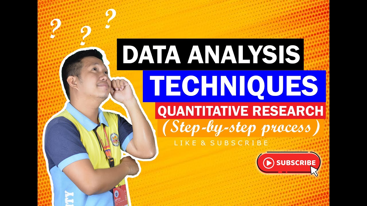 Data Analysis Methods for Quantitative Research