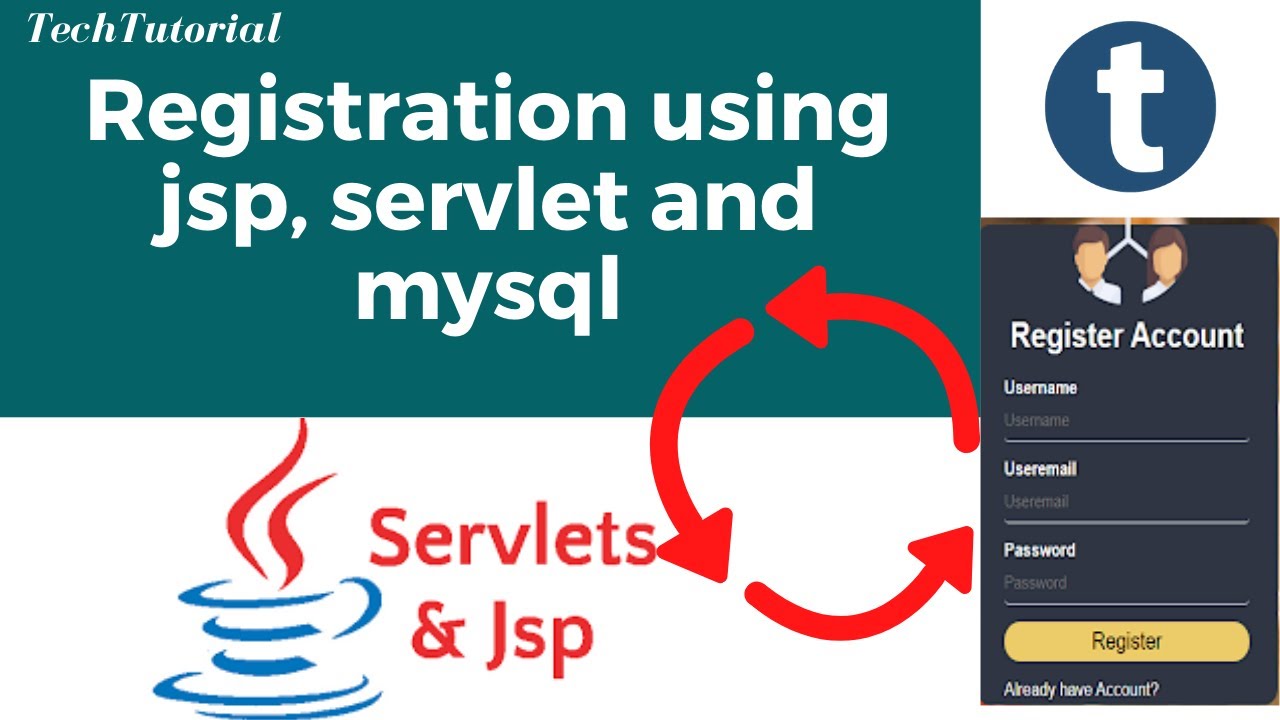 Login & Registration System with JSP, Servlet & MySQL
