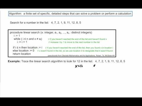 Linear Search Algorithm Example 🔍