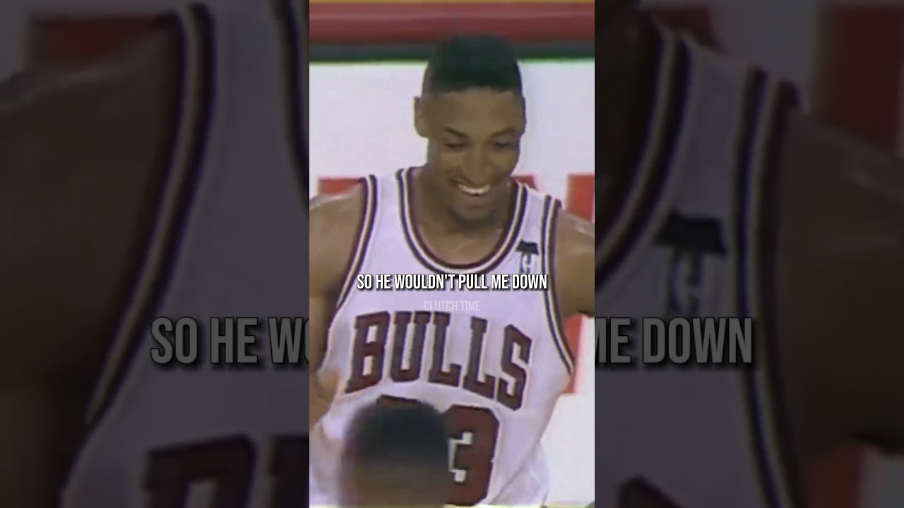 Scottie Pippen Dunks Over Patrick Ewing in 1994 Playoffs 🏀