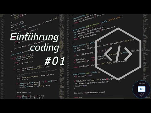 Grundlagen Programmierung | Einführung in die Programmierung | Programmieren lernen | #01
