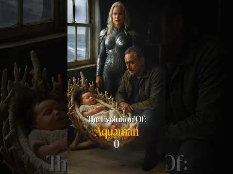 Evolution of Aquaman #aquaman #jasonmamoa #superhero #sea #dc