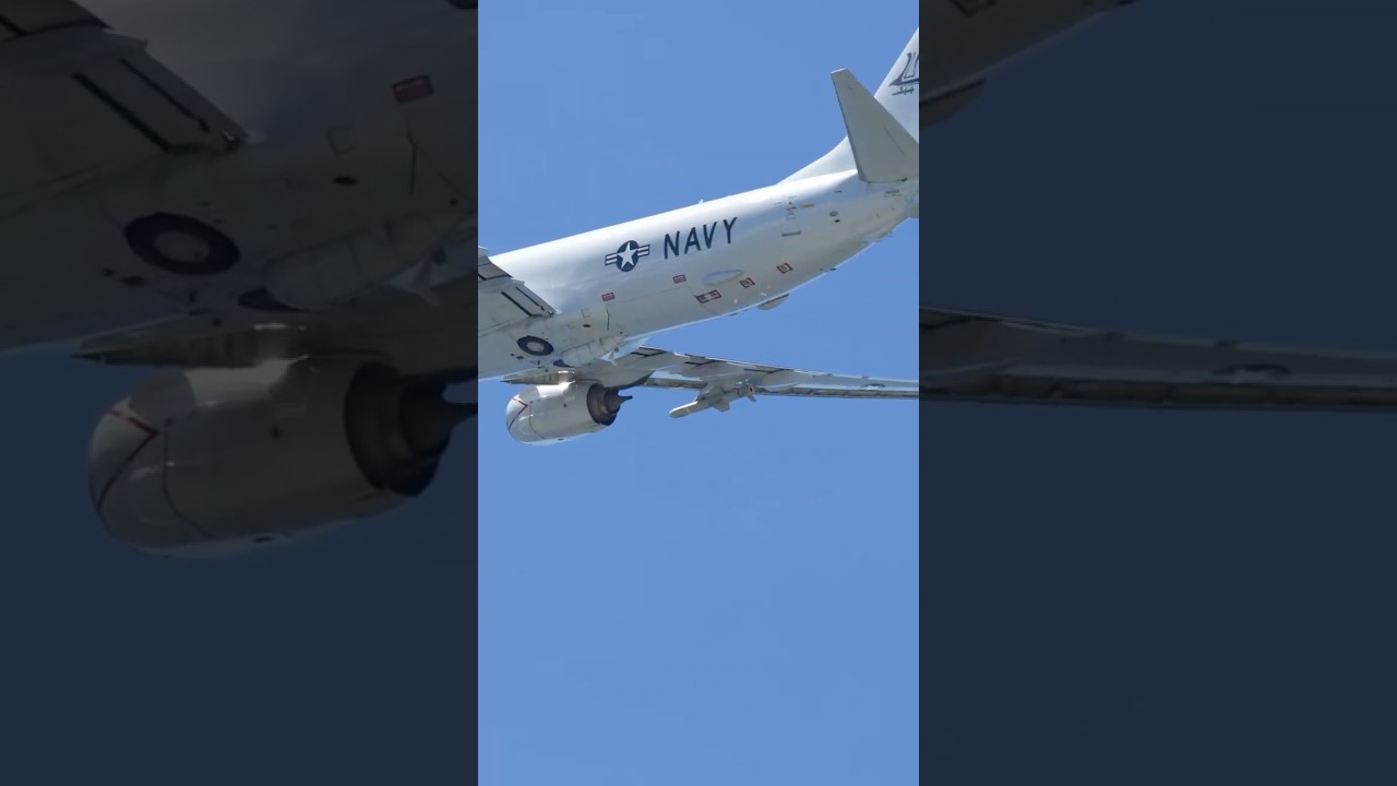 P8 Poseidon's Flight Toward the Sea 🌊