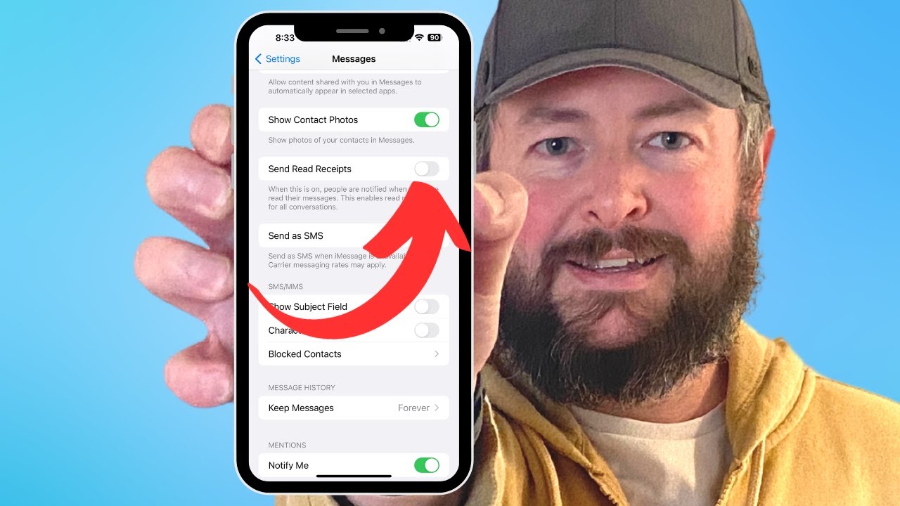 Easily Disable Read Receipts on Your iPhone π±