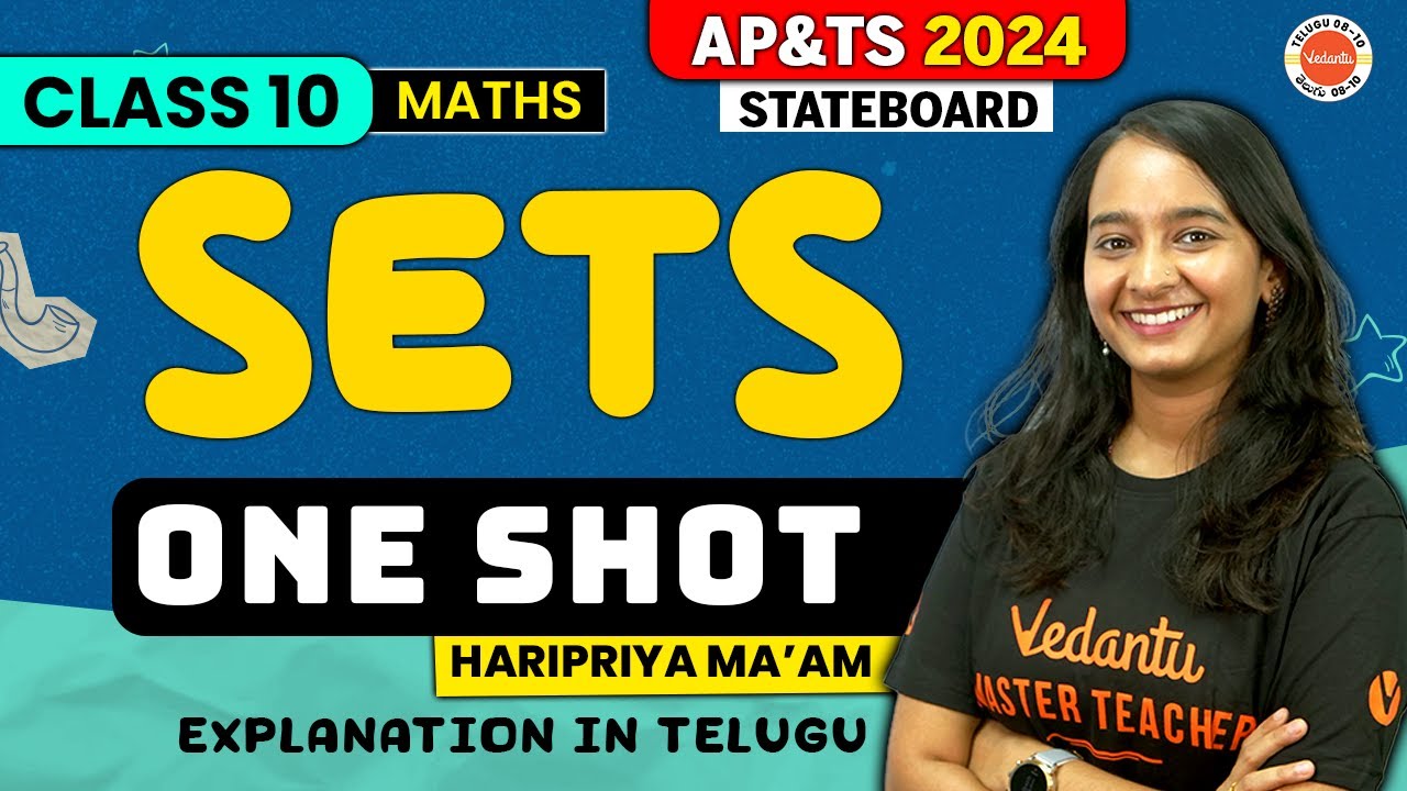 Sets Class 10 Telugu | One Shot by Haripriya Mam