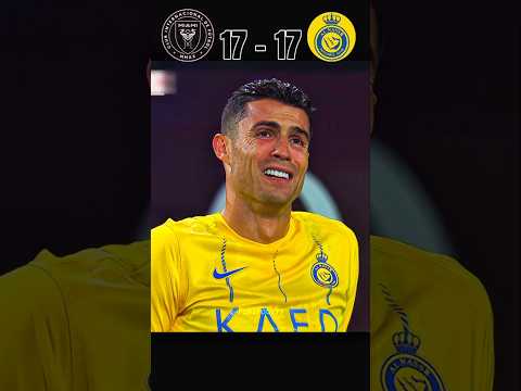⚽ Ronaldo vs Messi Last Dance | Al Nassr vs Inter Miami Epic Match!