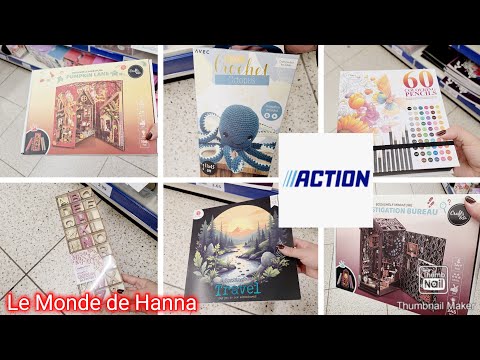 ACTION ARRIVAGE 01-11 LOISIRS CRÉATIFS 🧶