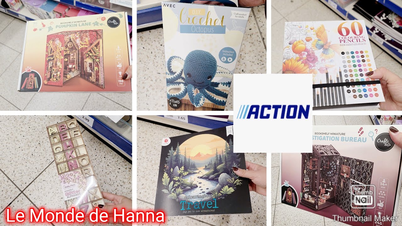 Action Arrivage 01-11 : Loisirs Créatifs & Scrapbooking 🎨