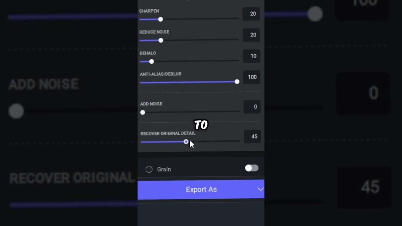 How To Use Topaz For 4K Quality