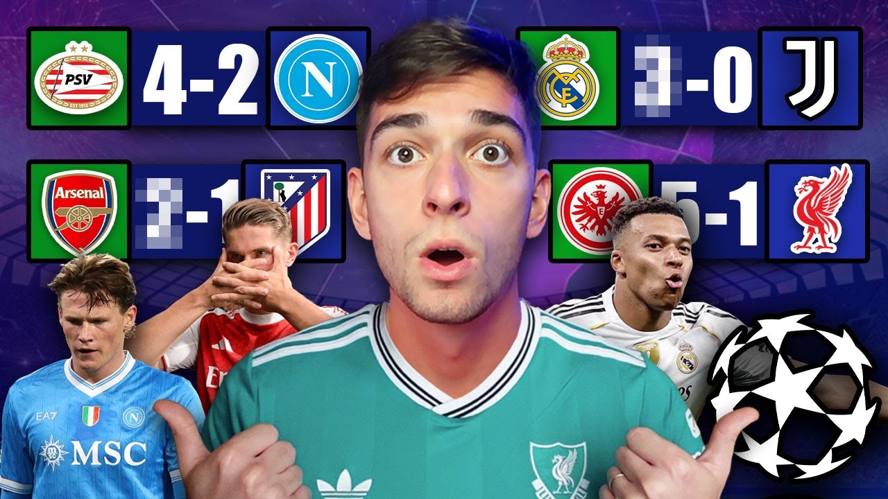 UEFA Champions League Matchday 3 Predictions ⚽