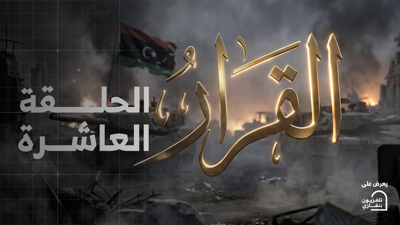 مسلسل القرار - الحلقة 10 على تلفزيون بنغازي 📺