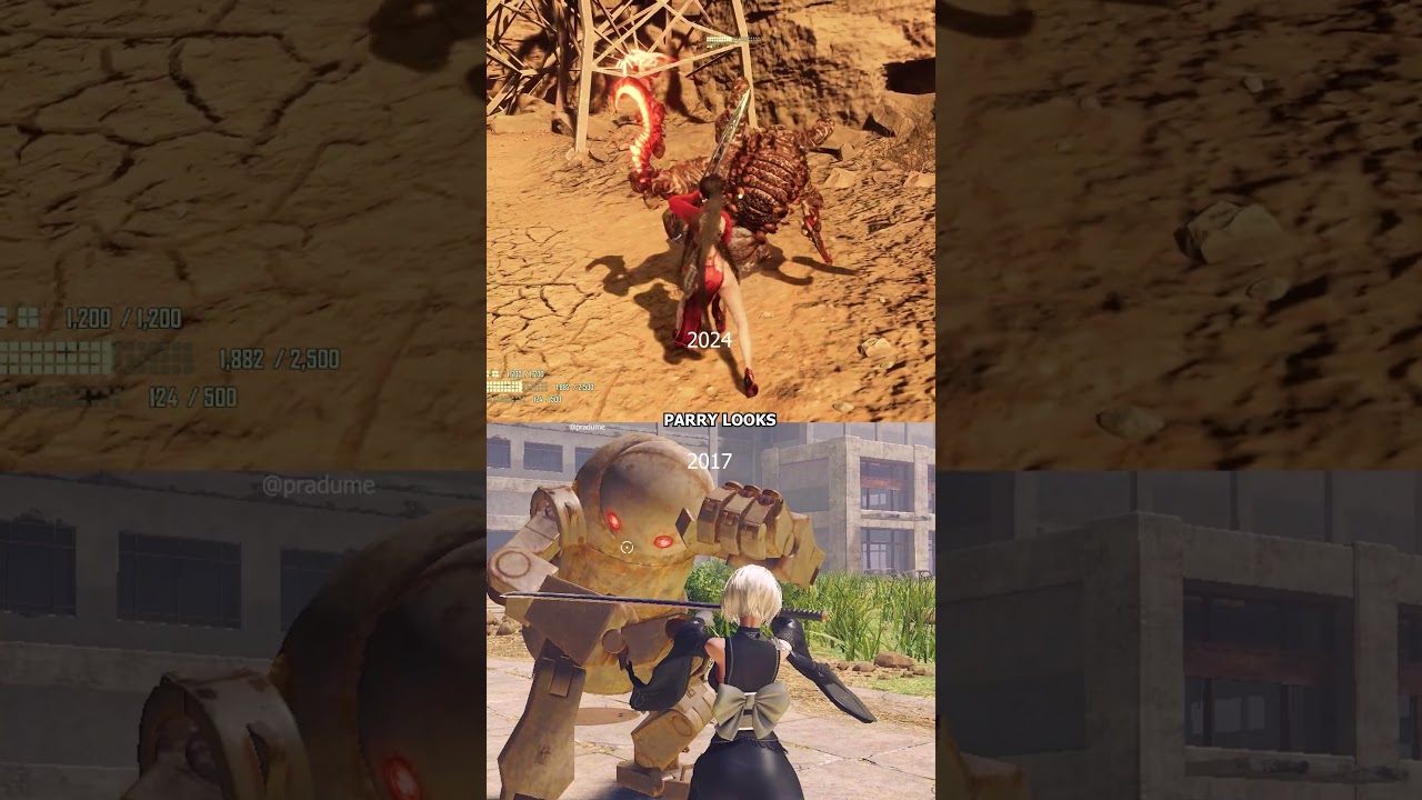 Parrying in Stellar Blade & Nier Automata ⚔️