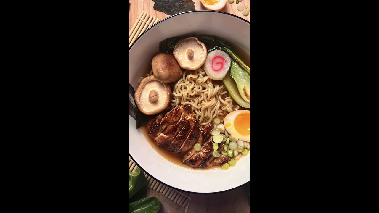 Delicious Homemade Shoyu Ramen 🍜 | Easy Chicken Ramen Recipe