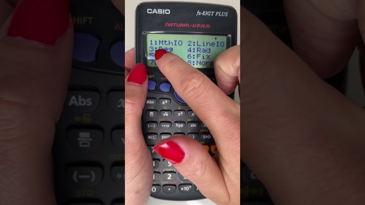 Fixing Your Casio Calculator: How to Display Fractions & Calculate Percentages 📊