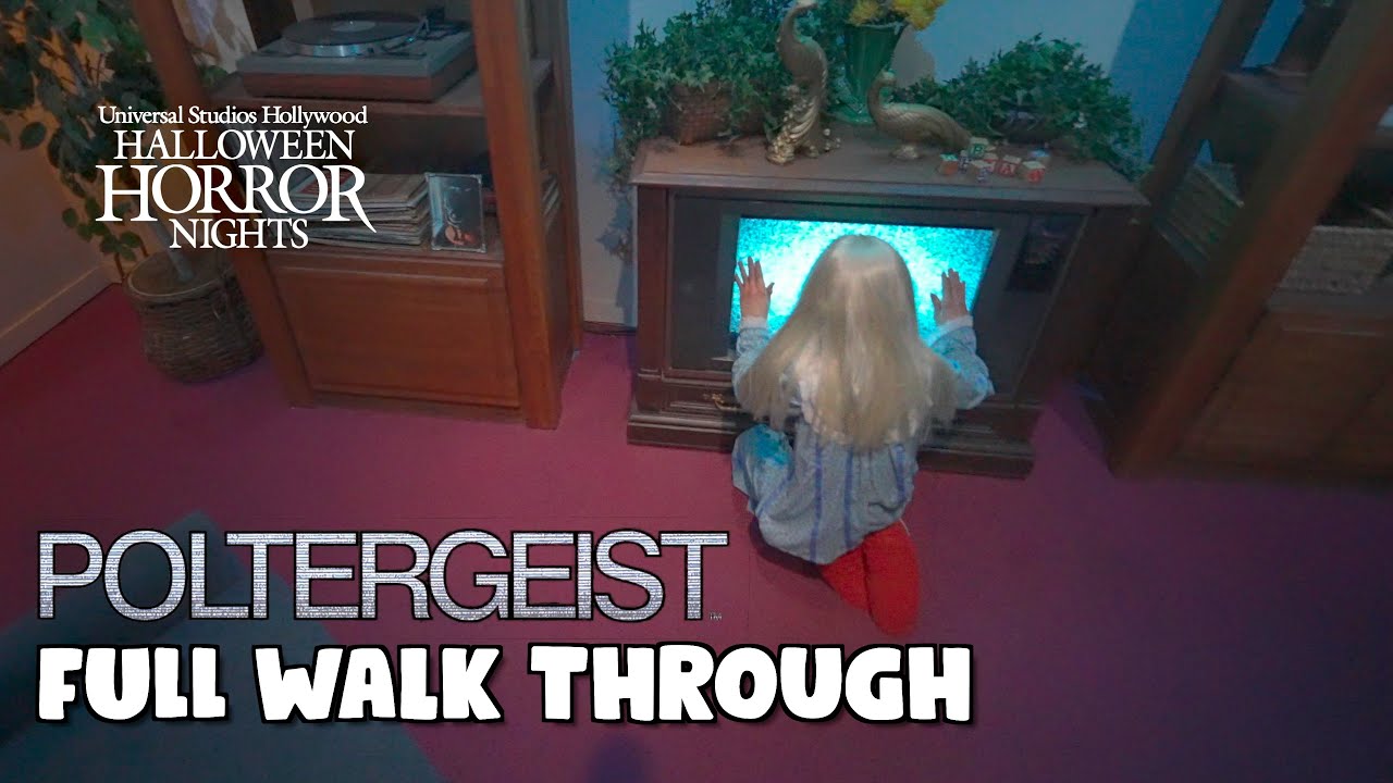 Poltergeist Haunted House at Halloween Horror Nights 2025 🎃