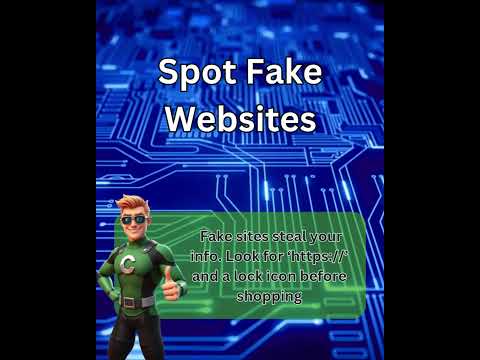 Captain Computer Online Security Tip 7 Spotting Fake Websites